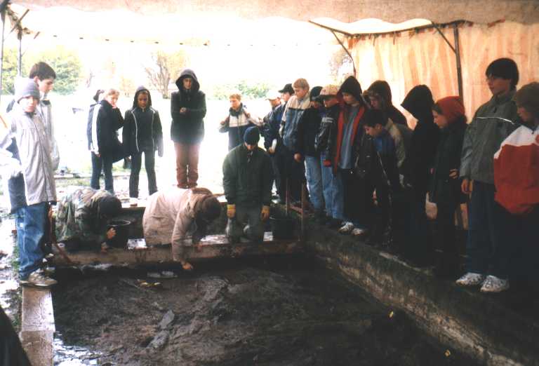 Ausgrabungsstätte bei Landberg