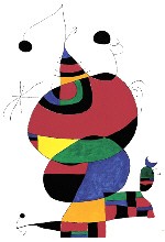 Miró: Mujer, pajaro y estrella