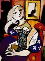 Picasso: Frau mit Buch